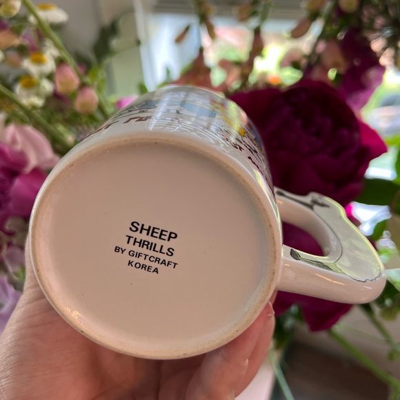 funny vintage sheep mug - Picture 2 of 4